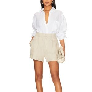 Linen Trouser Short